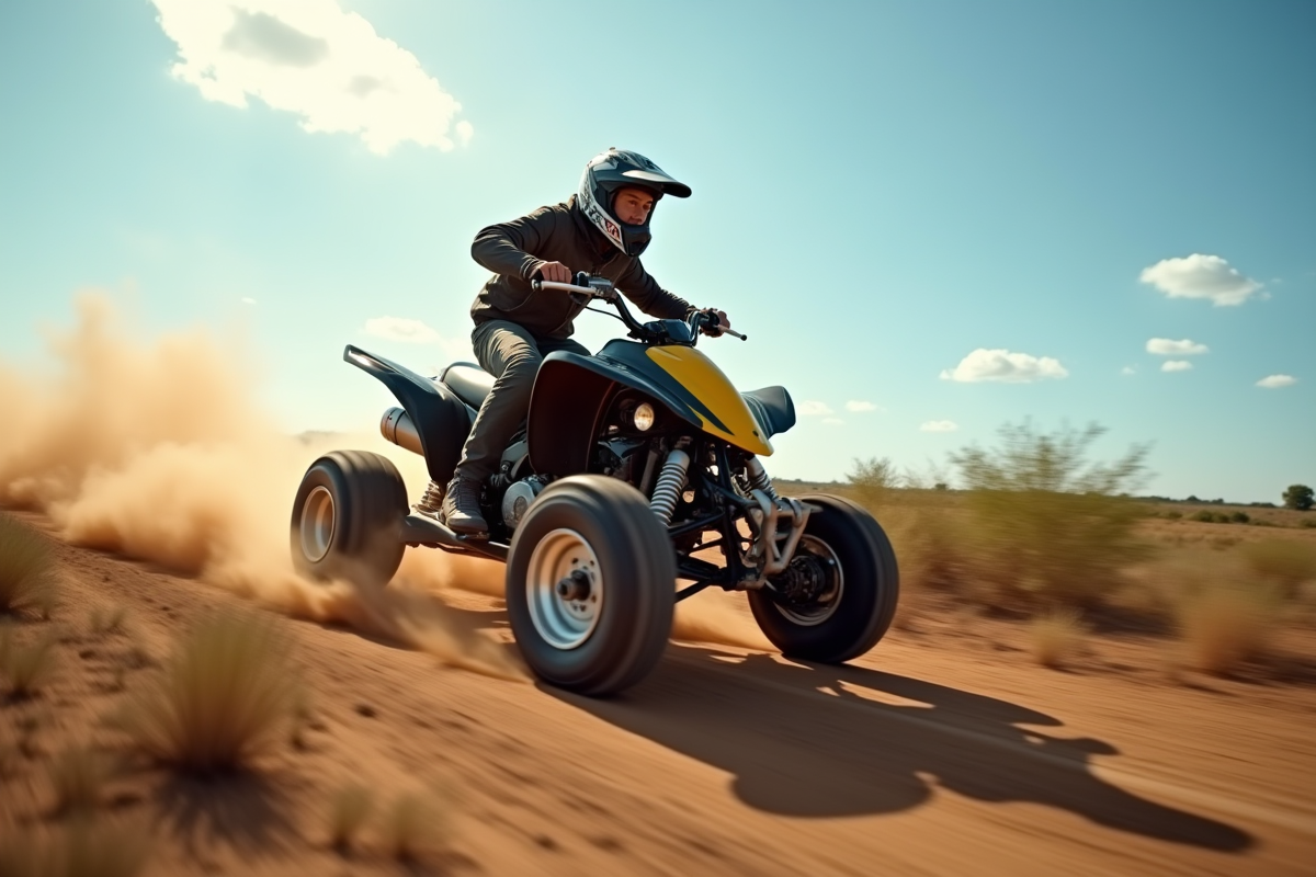 Vitesse maximum d’un quad : tout sur les limites de performance