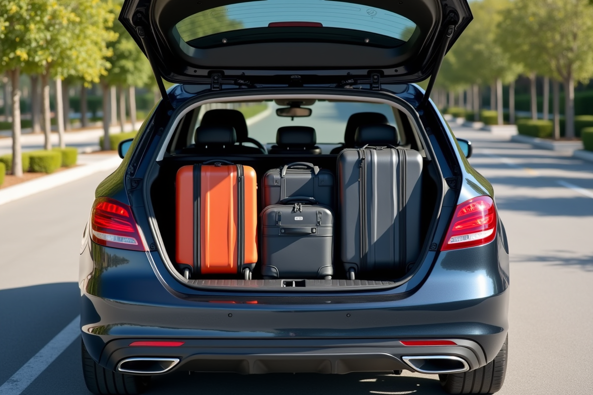 Charge maximale autorisée pour un coffre de voiture