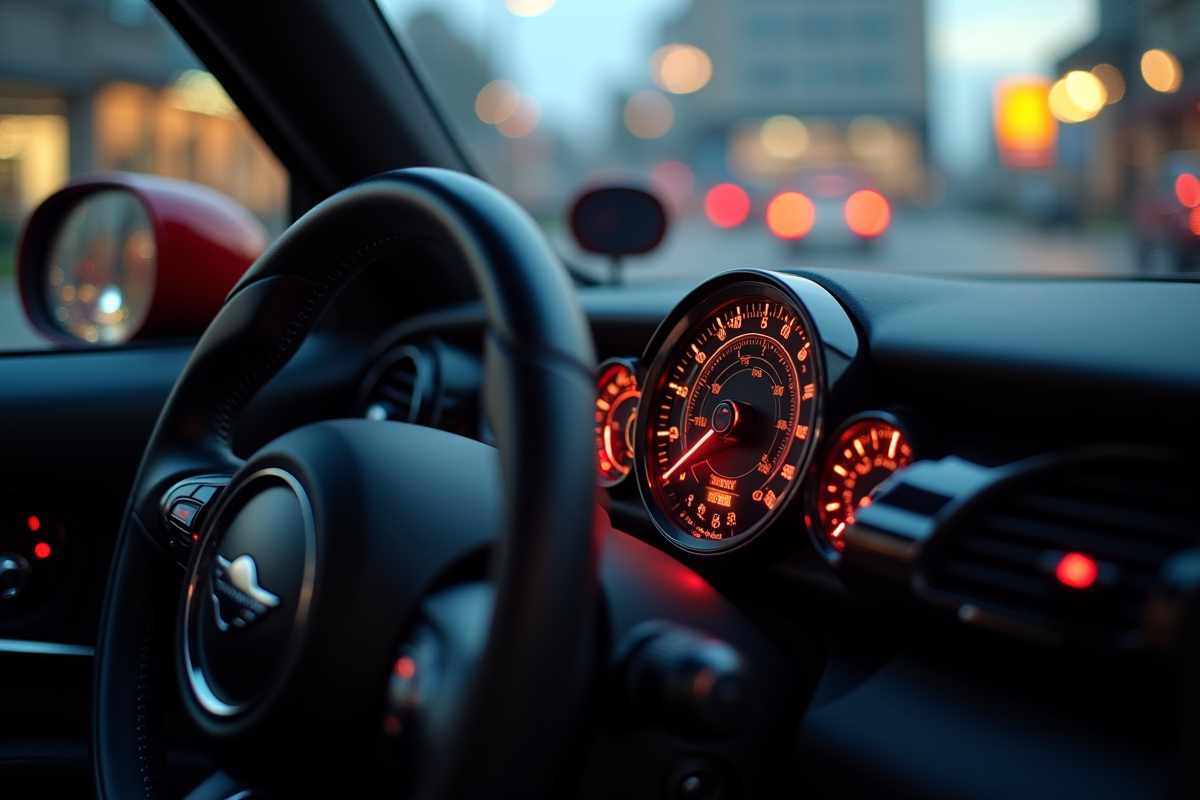 Interprétation des voyants d’avertissement sur une Mini Cooper